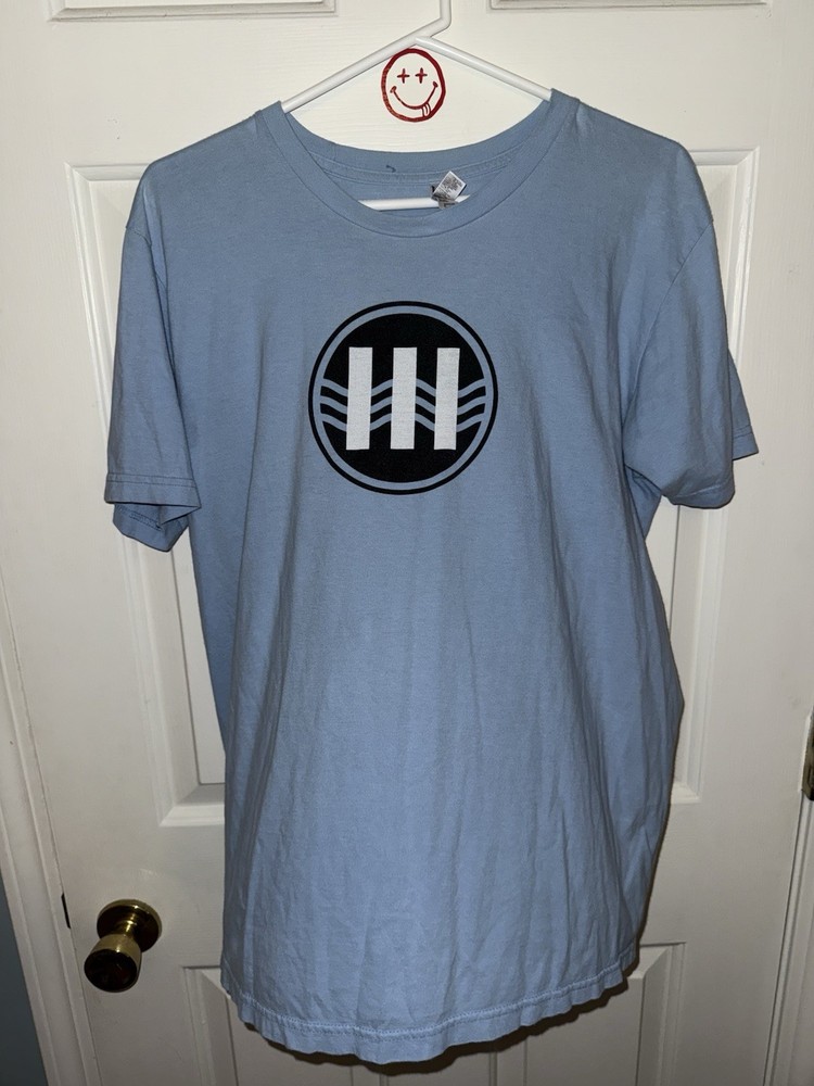 Jack White  Third Man Records Blue T Shirt