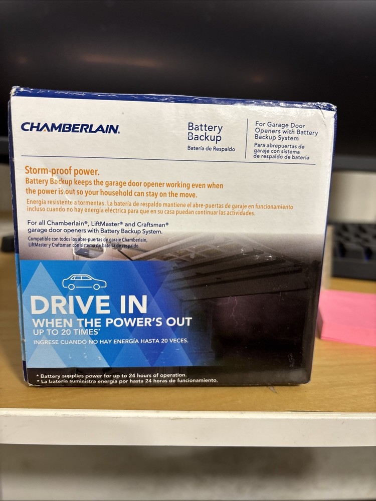 Chamberlain Battery Backup