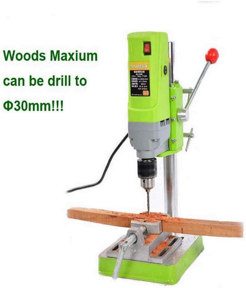 Versatile 6-Speed Mini Drill Press, Cast Iron Base