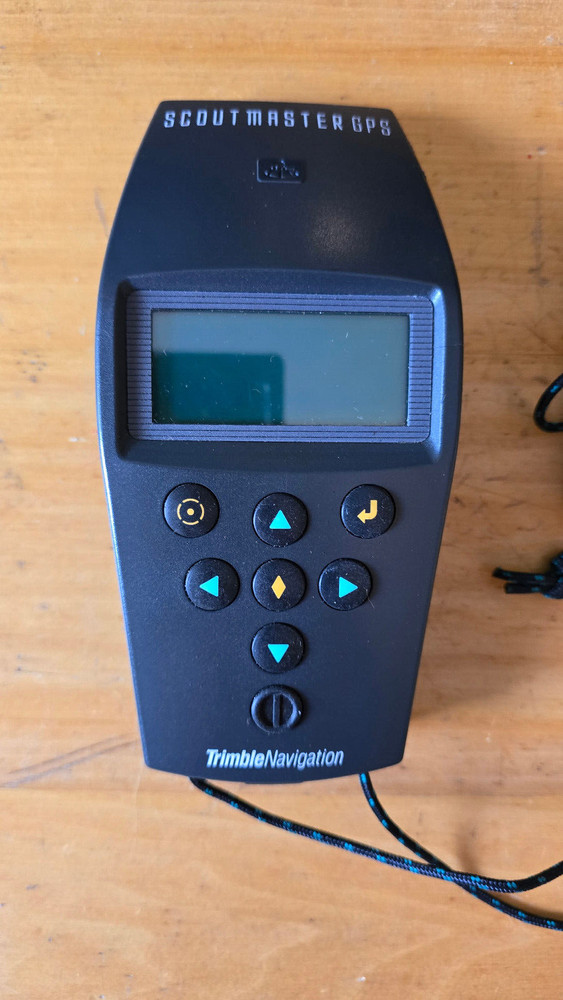 TRIMBLE SCOUTMASTER GPS Global Navigation System P/N 17737-05