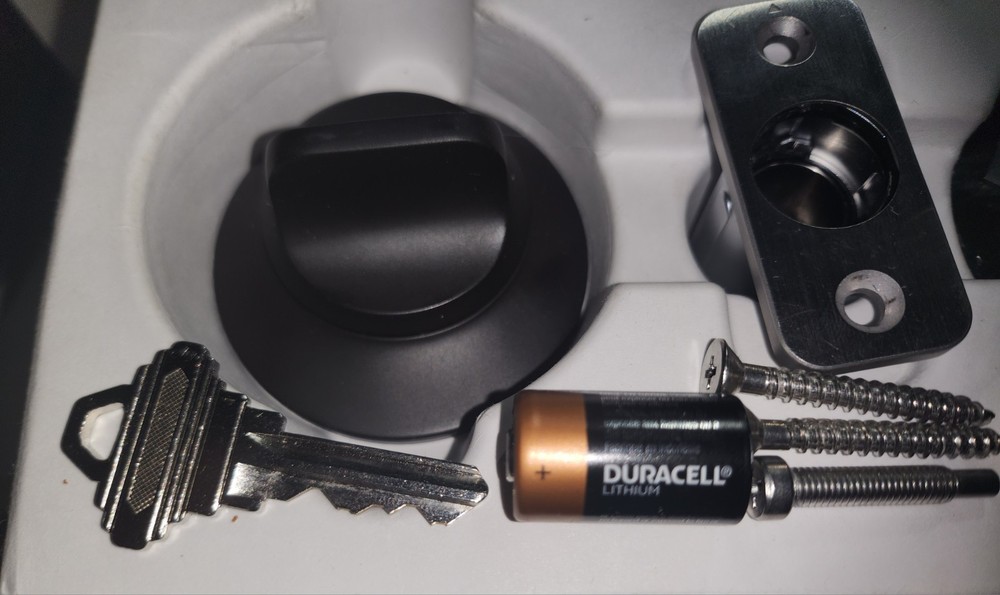 Level Lock - Invisible Smart Lock Bluetooth (Matte Black), OPEN BOX