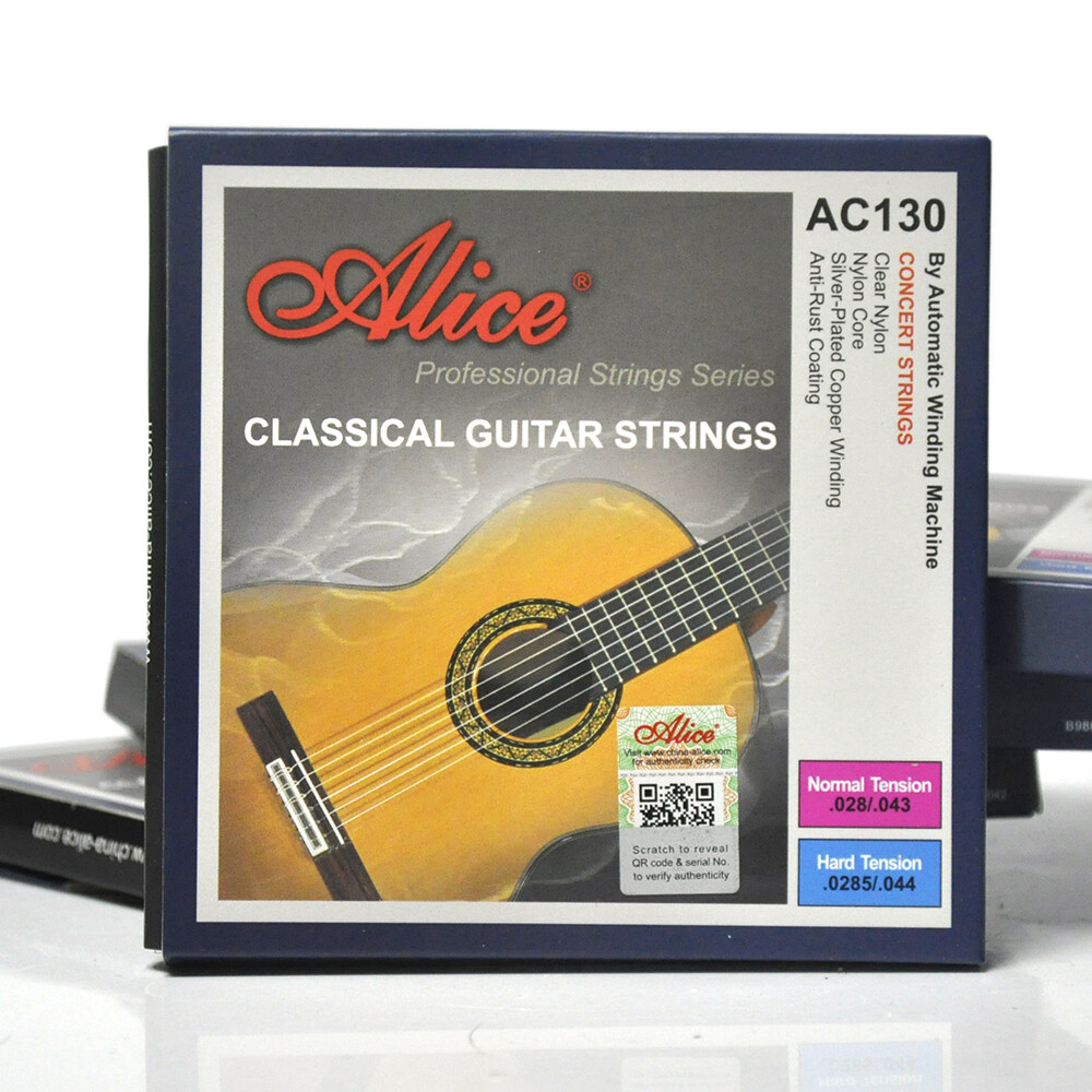 5 Sets AC130-N Classical Guitar Strings 6-string Set Nylon Silver-plated Copper