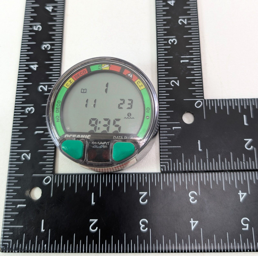 Oceanic Data Plus 2 Air & Nitrox Puck Module Scuba Dive Computer #5263