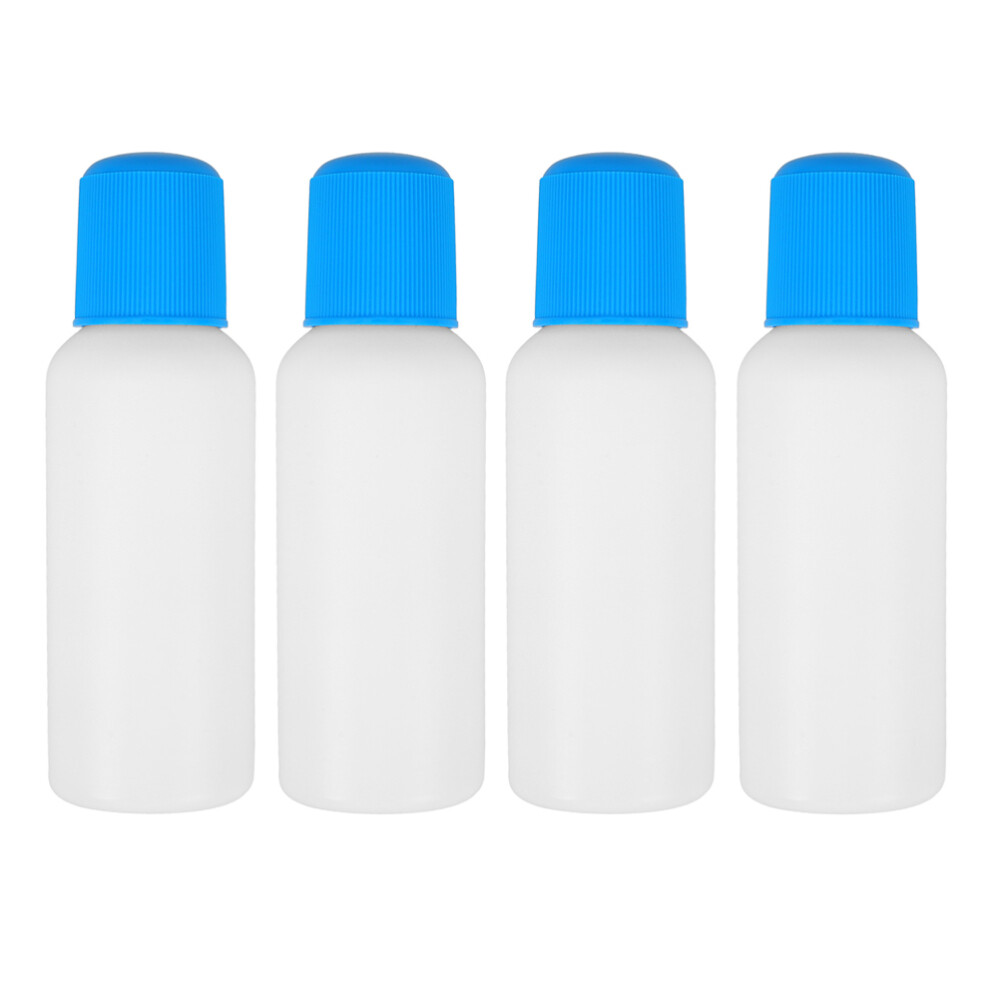 4pcs 100ml Sponge Head Applicator Bottle Empty Plastic Dauber Bottles