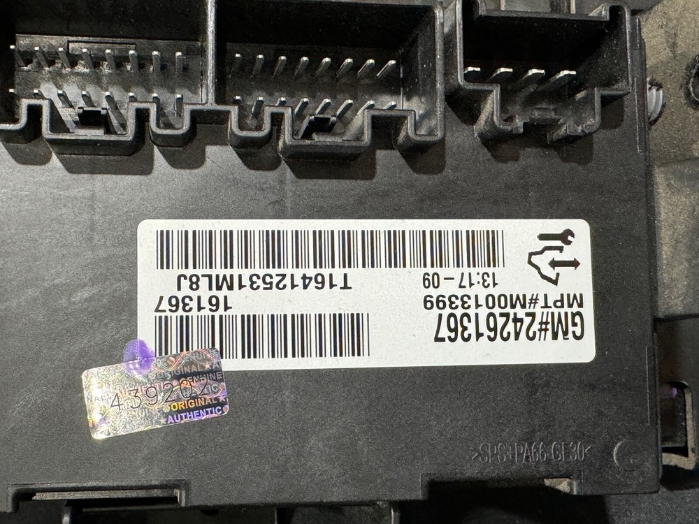 Body Control Module 22846365