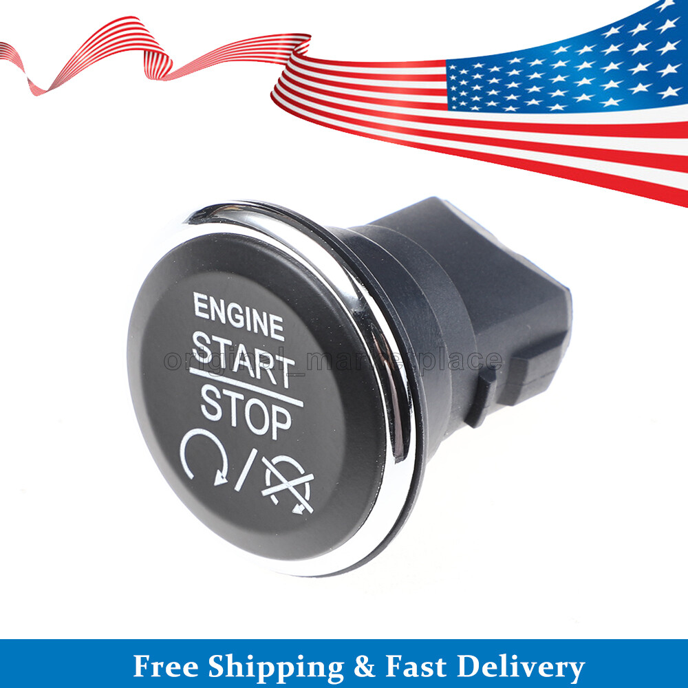 For Dodge Chrysler Jeep Push Button Engine Ignition Start Stop Switch 1FU931X9AC