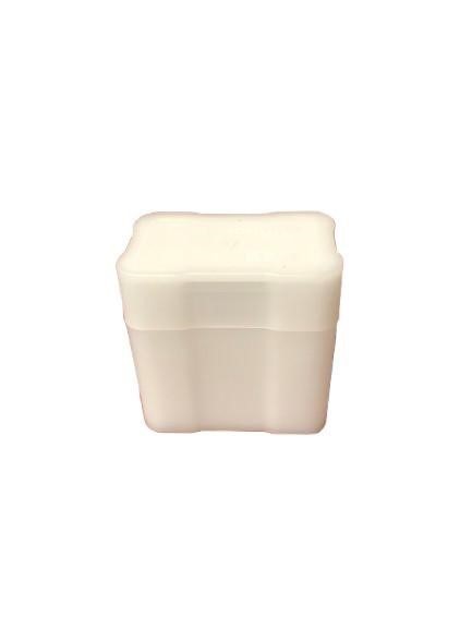 50 Square Tubes For 1 Oz Silver Bar Snap Tight Lid Stackable Storage Holders New