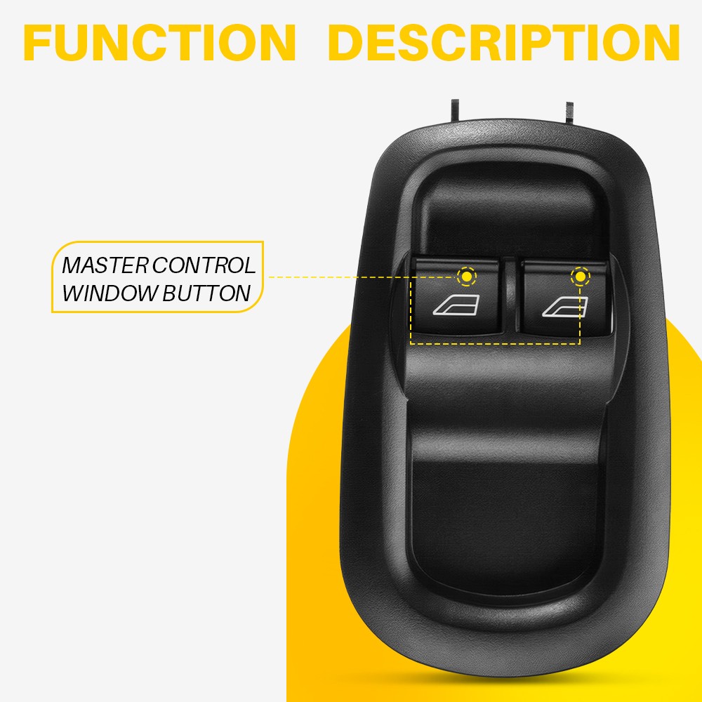 Left Hand Front Driver Power Window Control Switch For Ford Transit 2015-2023