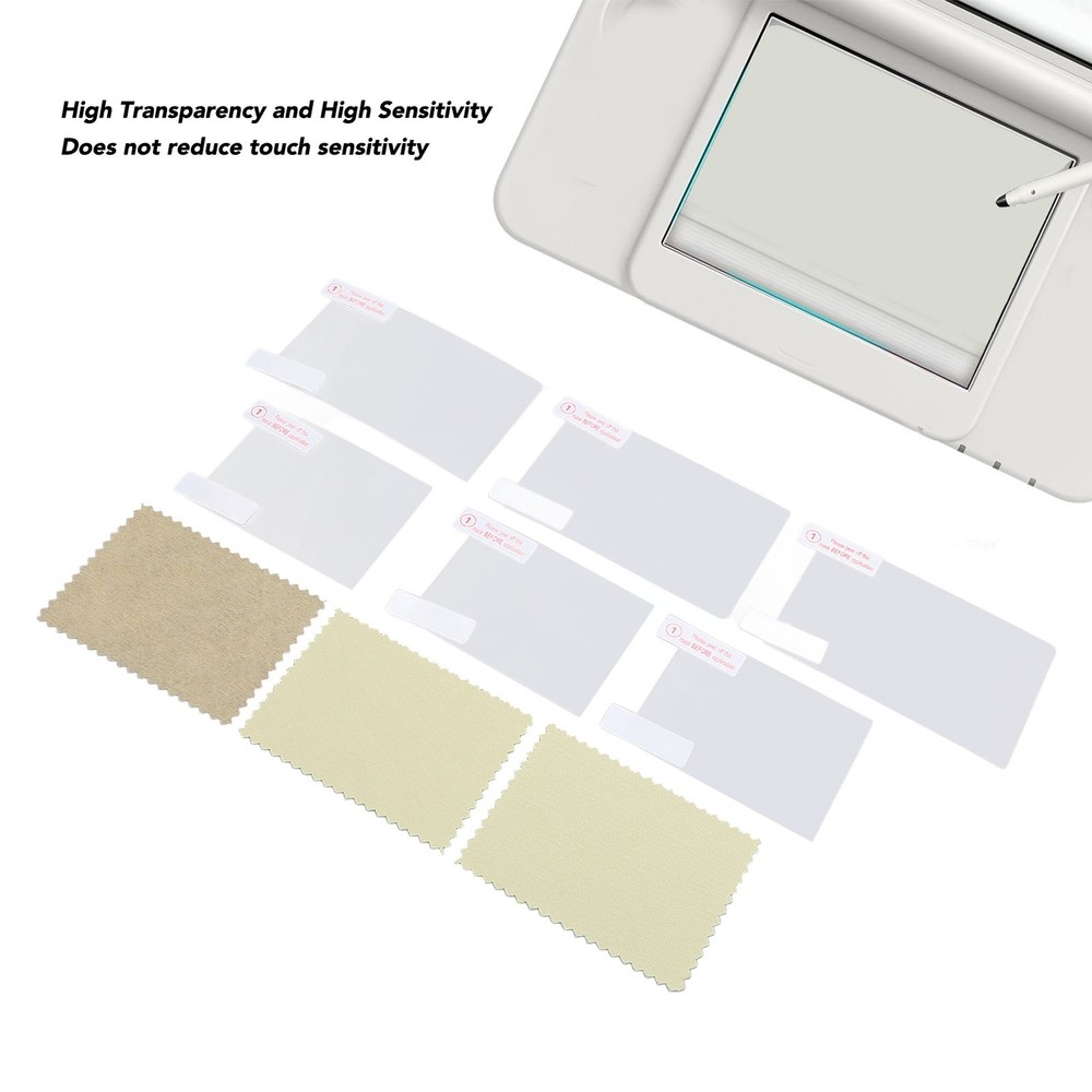 3 Sets Game Machine Screen Film High Transparency Scratch Resistant Screen