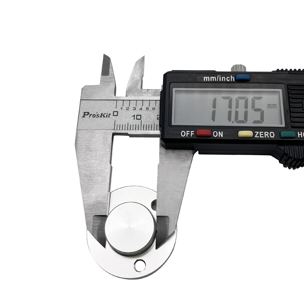 2pcs Flange Plate Level Bubble Circular Bubbles Leveling Vial Level Tool Pocket