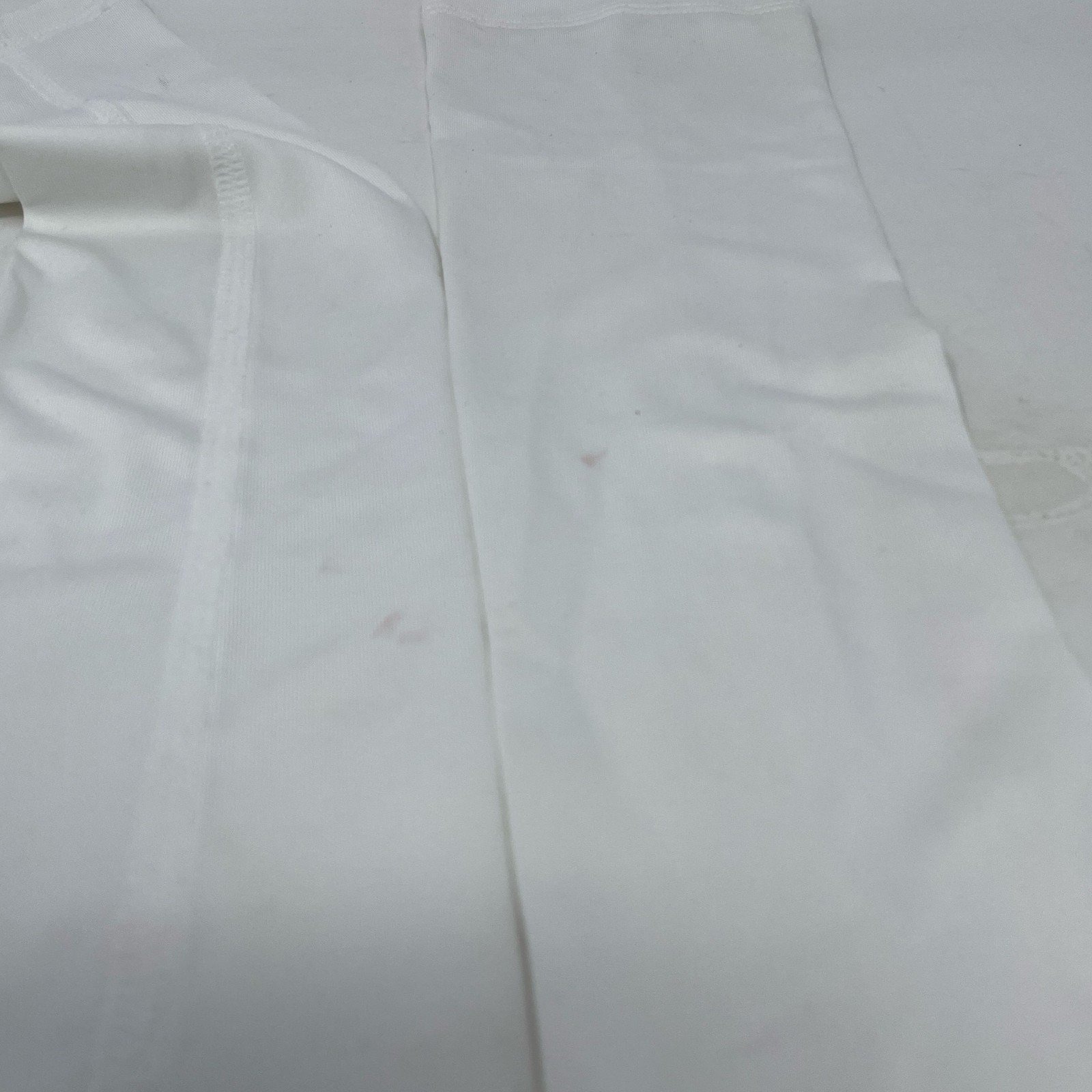 Nike Lightweight Running Arm Sleeves S/M White/Silver Pair