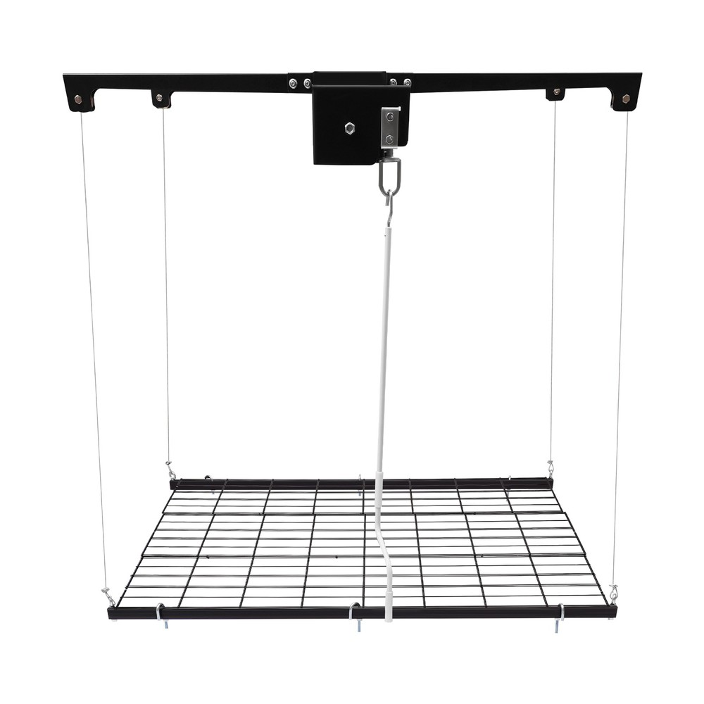 Overhead Garage Lifting Storage Rack, Garage Storage Rack, Adjustable Height Gar