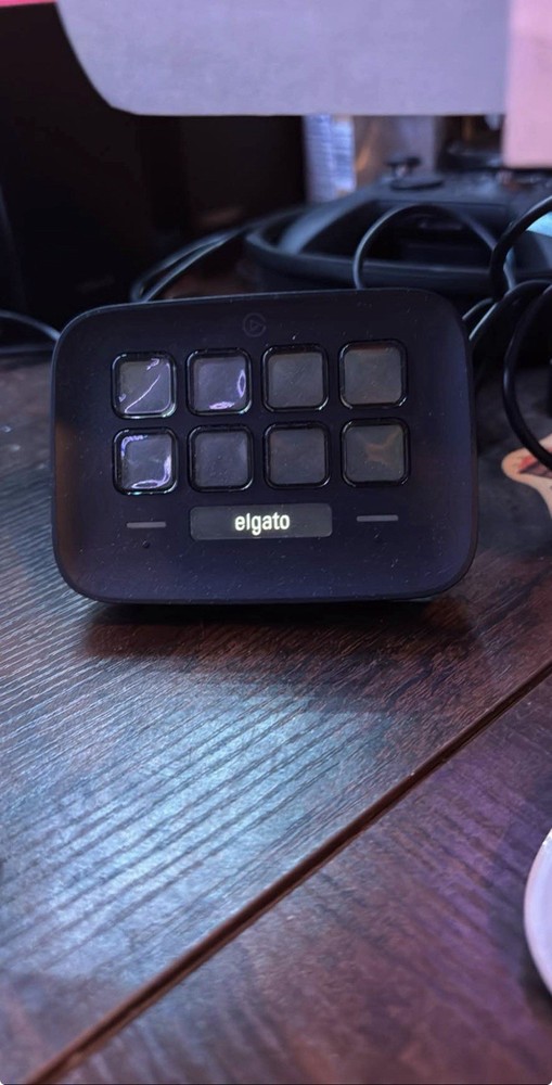 Elgato Stream Deck Wired Keypad Black Plastic