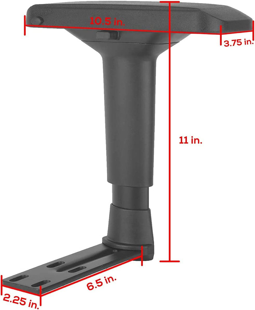 Adjustable Arms Armrest Pair Upright Bracket With Pads Fits 4D NEW