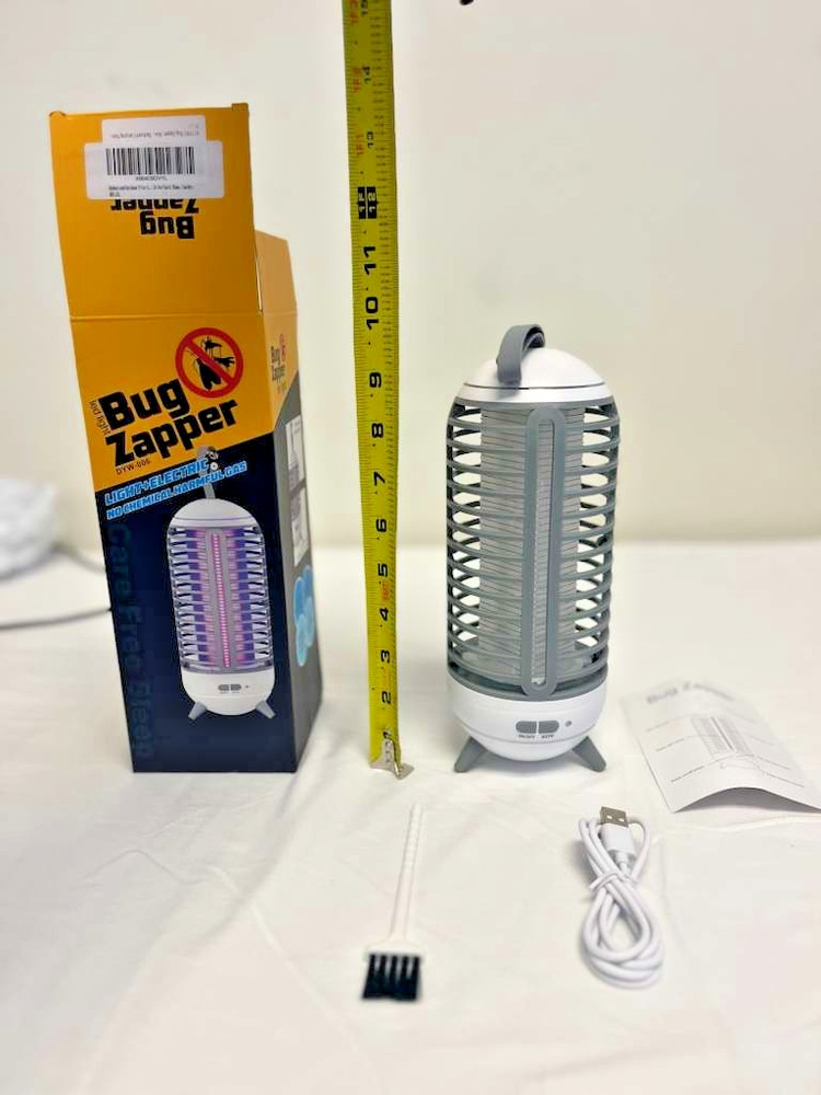 LED Light Bug Zapper, Light+Electric No Harmful Gas