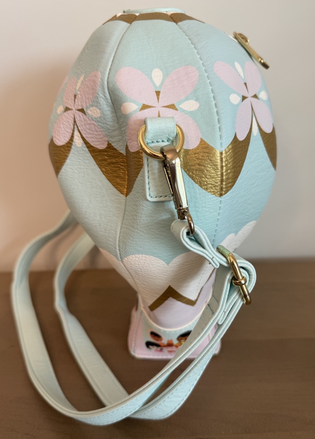 Disney Parks It’s A Small World Hot Air Balloon Cross Body Bag