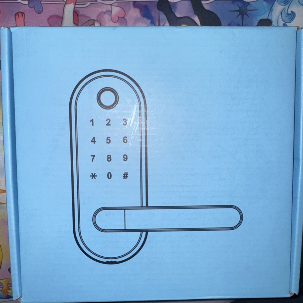 Sifely Model S Keyless-Entry Fingerprint/Passcode Smart Door Lock