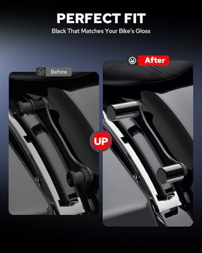 4 Point Docking Hardware Kits, Quick Release Luggage Rack Sissy Bar Four