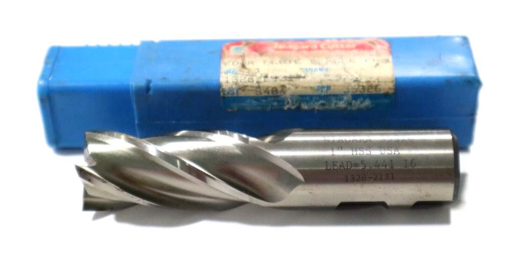 NIAGARA, 1.0" 4 FLUTE HSS END MILL B570