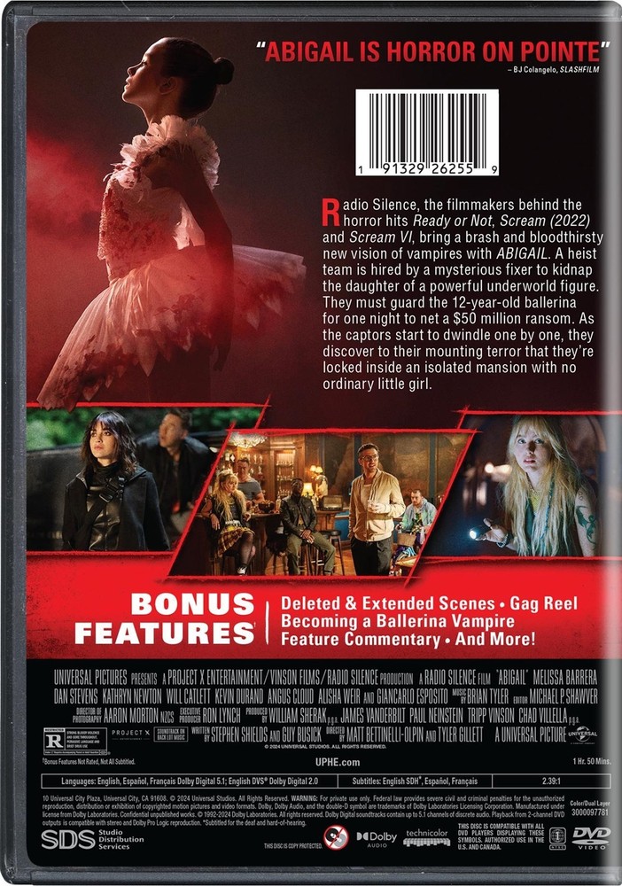 Abigail DVD NEW