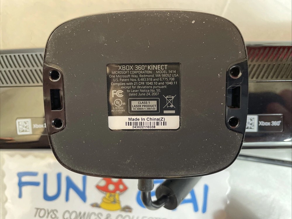 Xbox 360 Kinect Sensor (1414) with AC Power Adapter (1429)