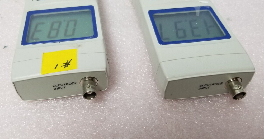 lot of 2 Sper Scientific 840087 Basic pH Meter