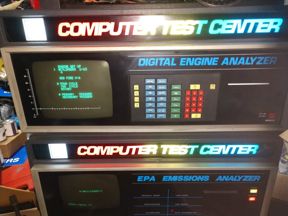ALLEN computer TEST CENTER Engine ANALYZER FRAME BOOM ONLY PARTS CABLES PROBE S