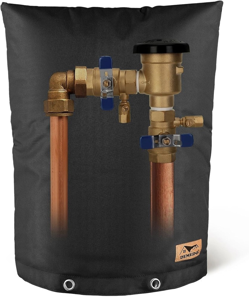 Triple Layered Insulation Backflow Cover - 16''W x 20''H, Secures from Elements