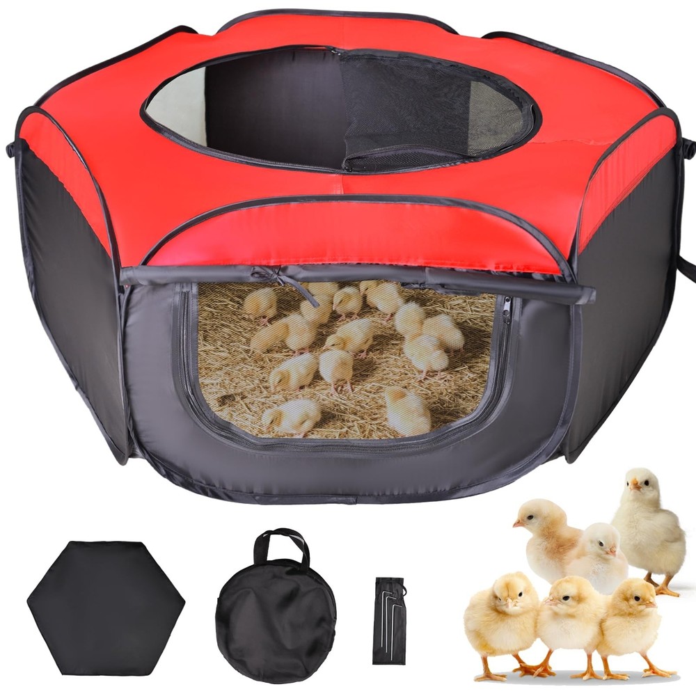Brooder Box for Chick Starter Kit - Brooder Pen/Chicken Supplies Brooder Box ...