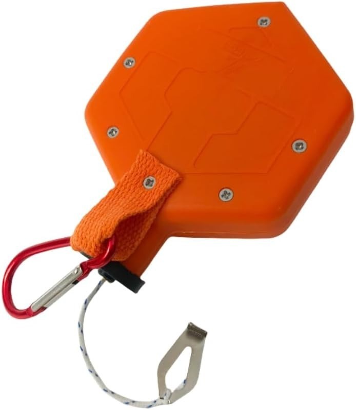 100ft Chalk Line Reel, Precision Marking Tool for Carpentry & Construction