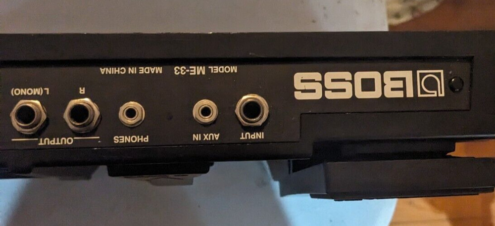 BOSS ME-33 Multiple Multi Effects Processor Guitar Effect