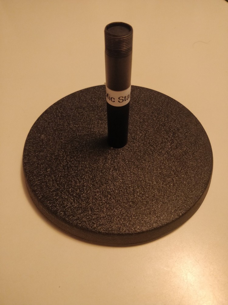 On-Stage DS7100B Basic Fixed Height Desktop Microphone Stand