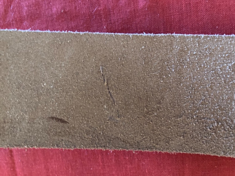 Straight razor strop sharpening strap barber leather new