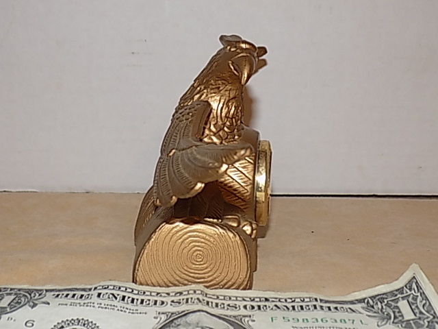 QUEST QUARTZ MINIATURE CLOCK~ EAGLE
