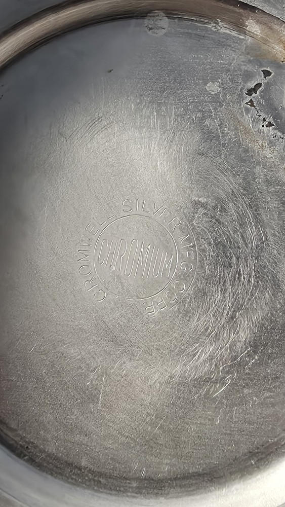 Vintage Water Pitcher "Chromwell Silver MFG. Corp"