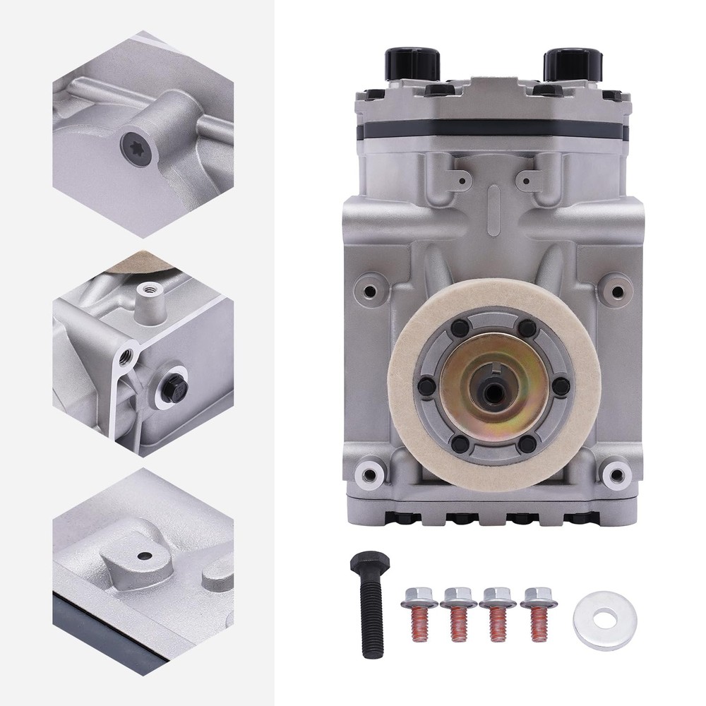 A/C Compressor with Clutch ET210L-25150 York Type Replacement