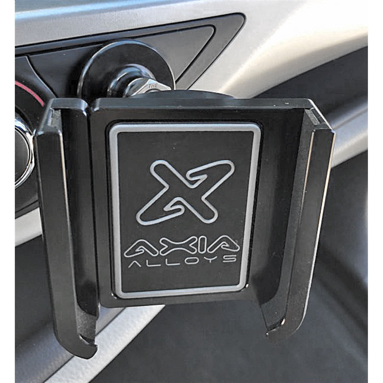 Axia Alloys Adjustable Phone Adhesive Surface Mount- Black APM-BK