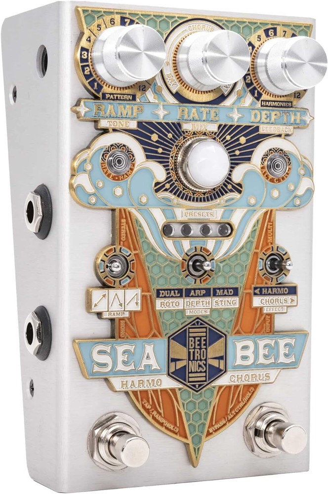 Beetronics SEABEE HARMOCHORUS Chorus Guitar Effects Pedal