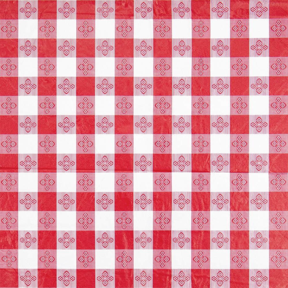 Table Cloth, 52" x 70", Oblong, Red (12 Each)