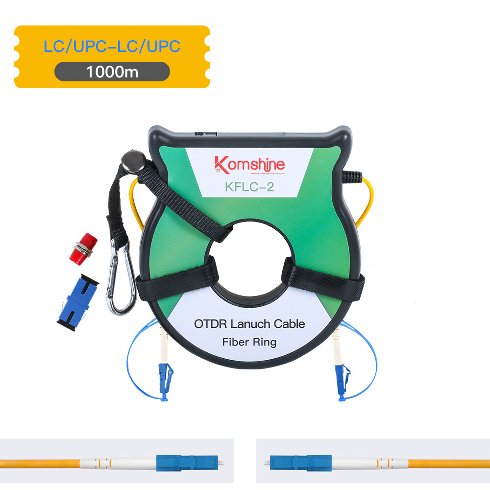 KomShine SM OTDR Launch Cable Ring SingleMode 1000m, OTDR Dead Zone Eliminator