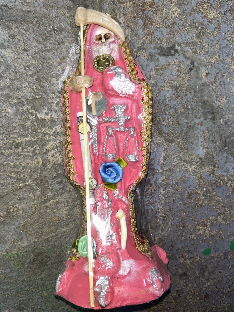 Santa Muerte Pink 9in Fixed