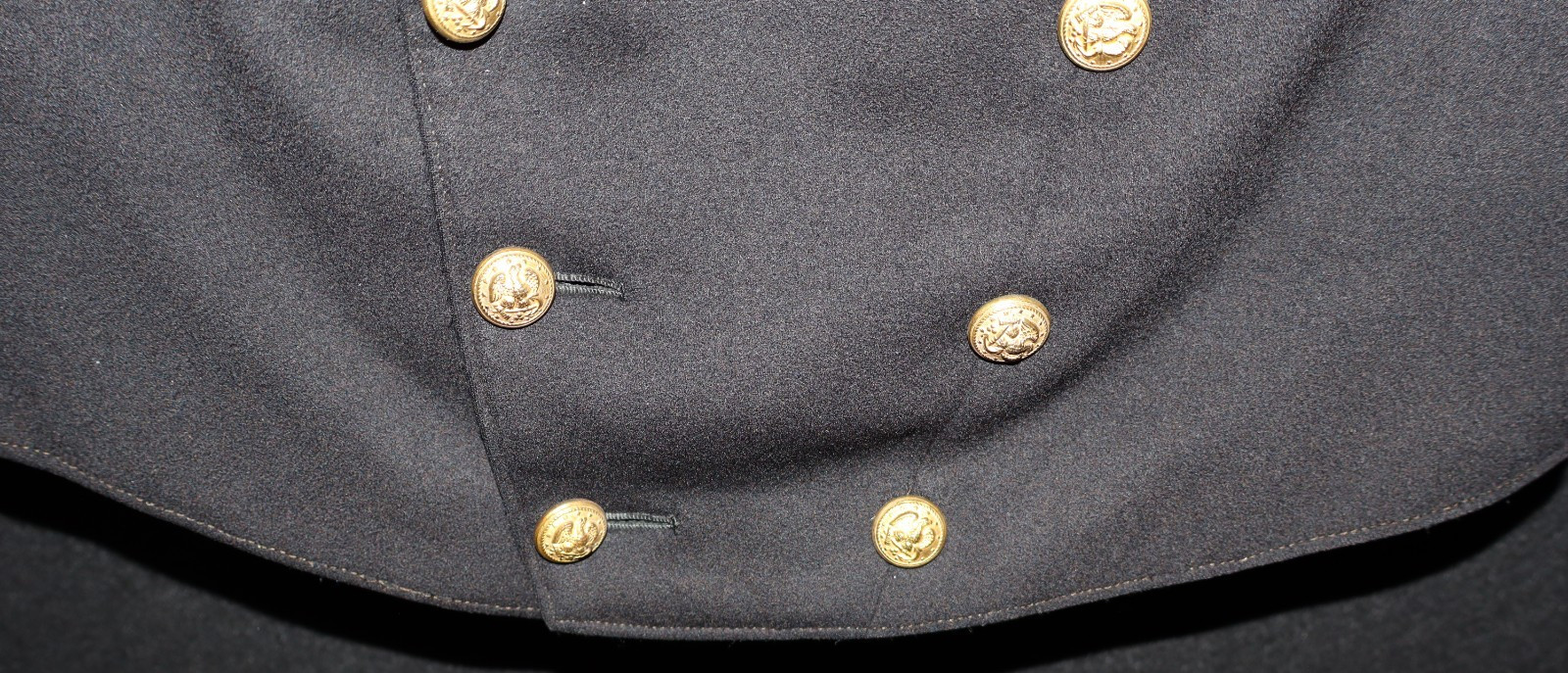 1920's USN Navy Midshipman Cadet Uniform Coatee Dress Parade Captain LR SAUER