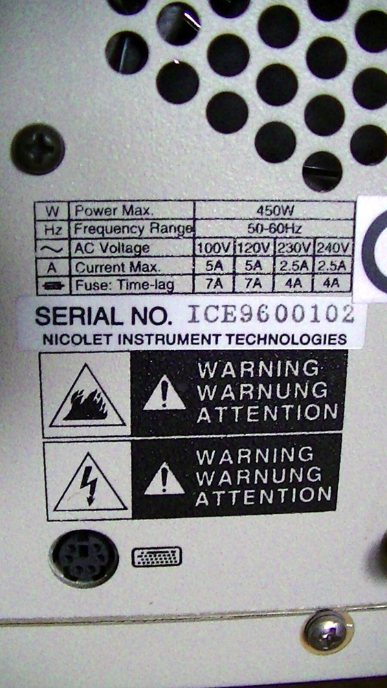 NICOLET ODYSSEY DATA ACQUISITION SYSTEM