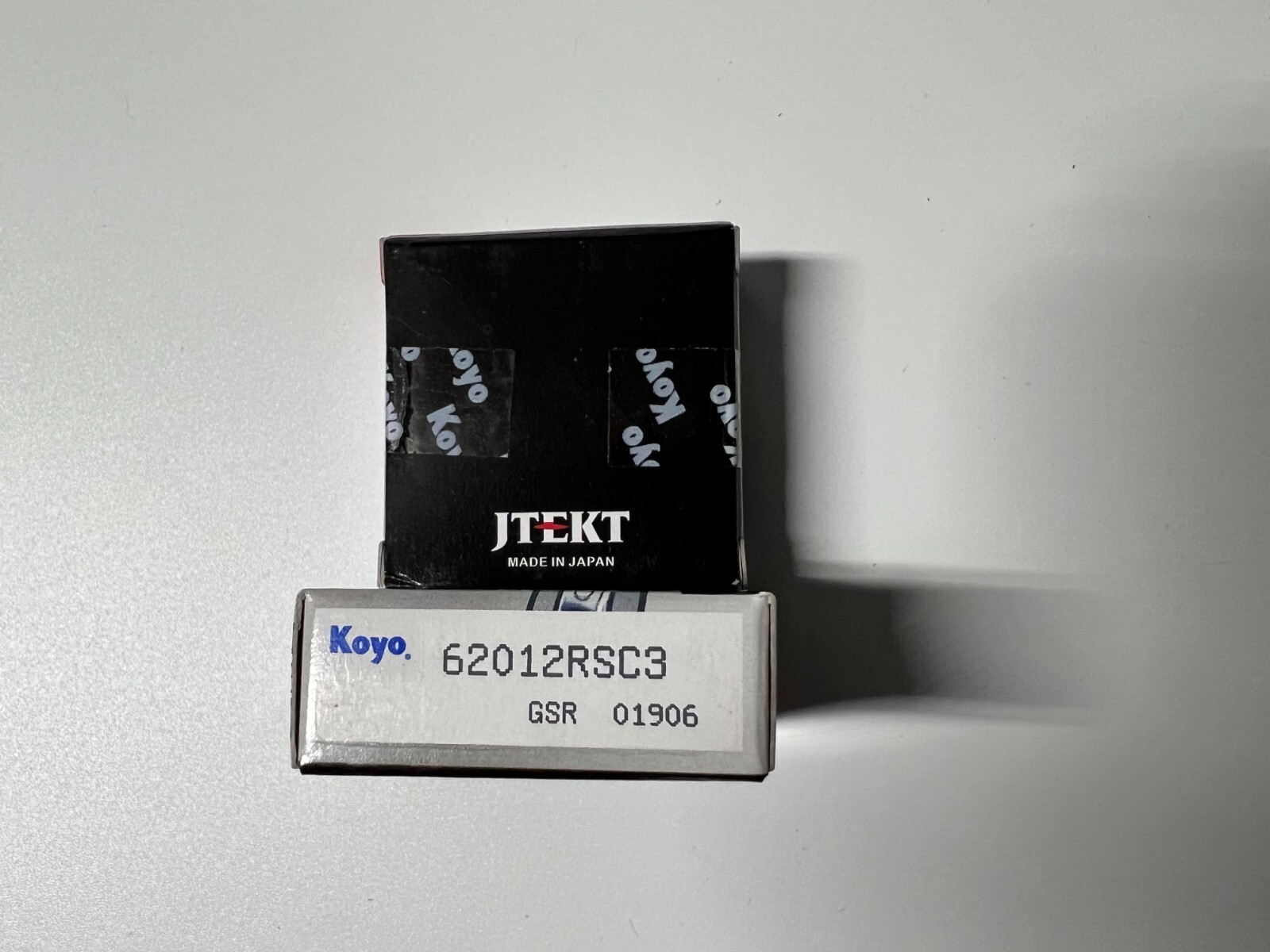 2(Pack) 6201-2RS/C3 KOYO 2 RUBBER SHIELDED BALL BEARING 12mmx32mmx10mm NEW