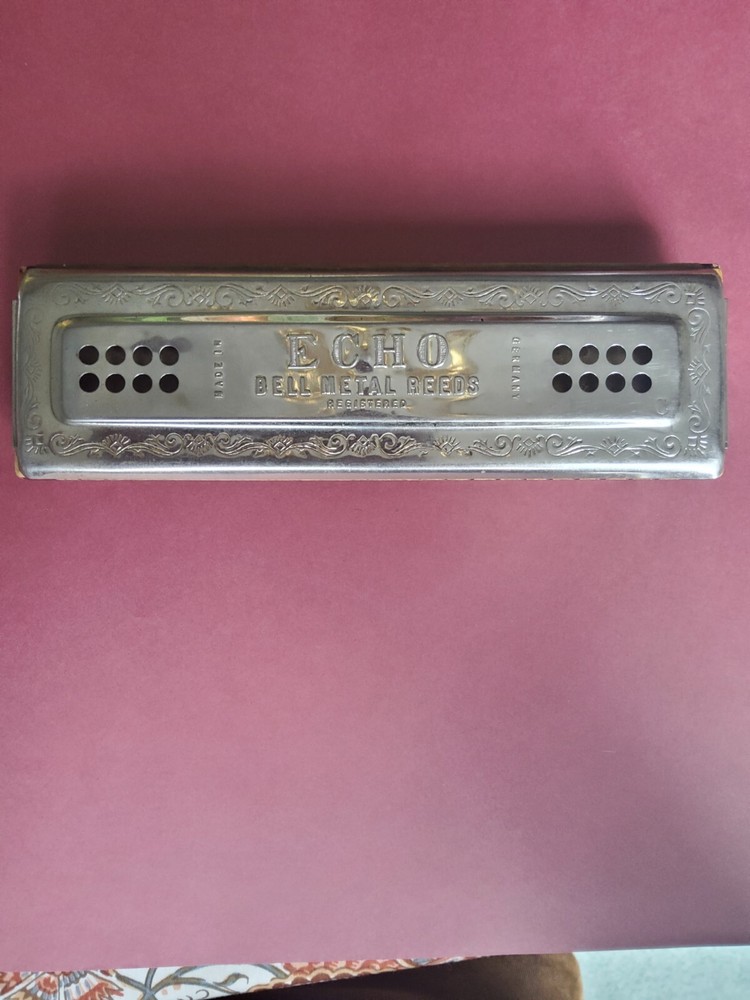 ECHO Bell Metal Reeds M. HOHNER Harmonica in C