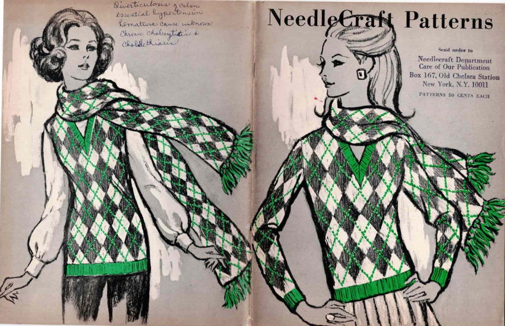 Vintage Mail Order Pattern Catalog Needlecraft Patterns Great Pics 1960's