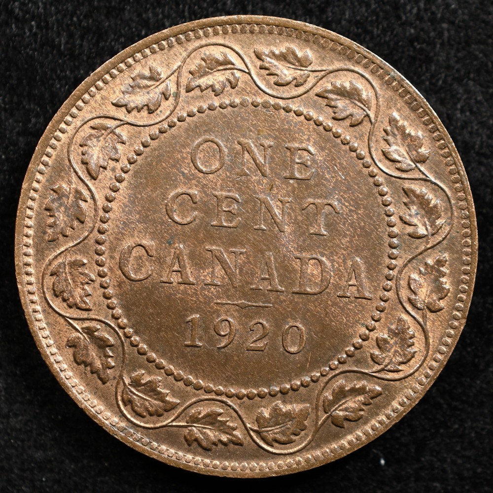 Canada 1 Cent 1920, Coin, Inv#I353