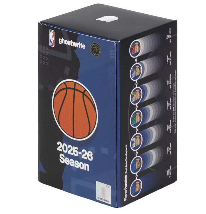 2025/26 Ghostwrite NBA Figurines Sealed Case