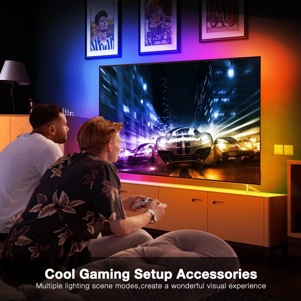 DAYBETTER Smart WiFi Led Lights 100ft, Tuya App Controlled Multicolor