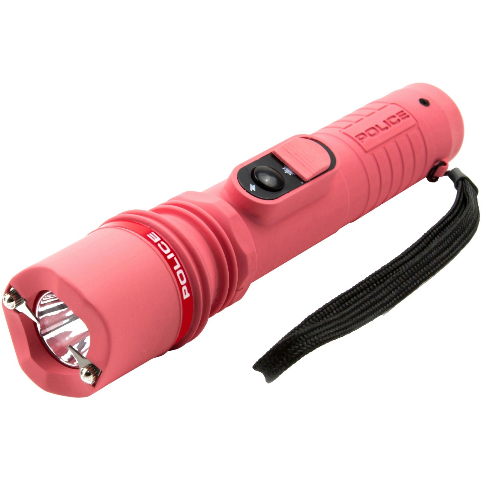 POLICE Stun Gun 305 700 BV Rechargeable LED Flashlight Pink
